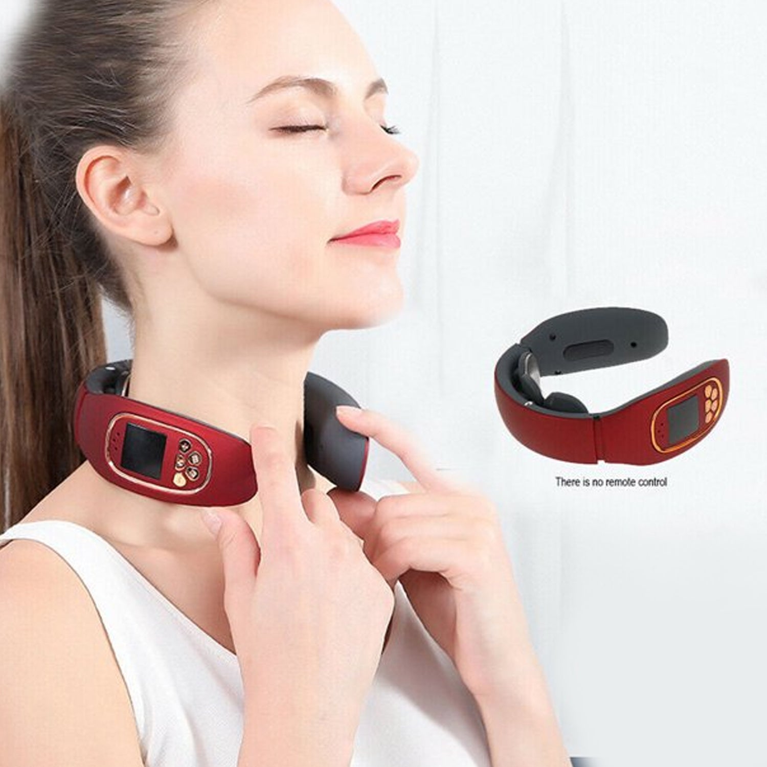 3 Heads Smart Electric Neck And Back Pulse Massager (1 Pc) 3 Heads Smart Electric Neck And Back Pulse Massager (1 Pc)